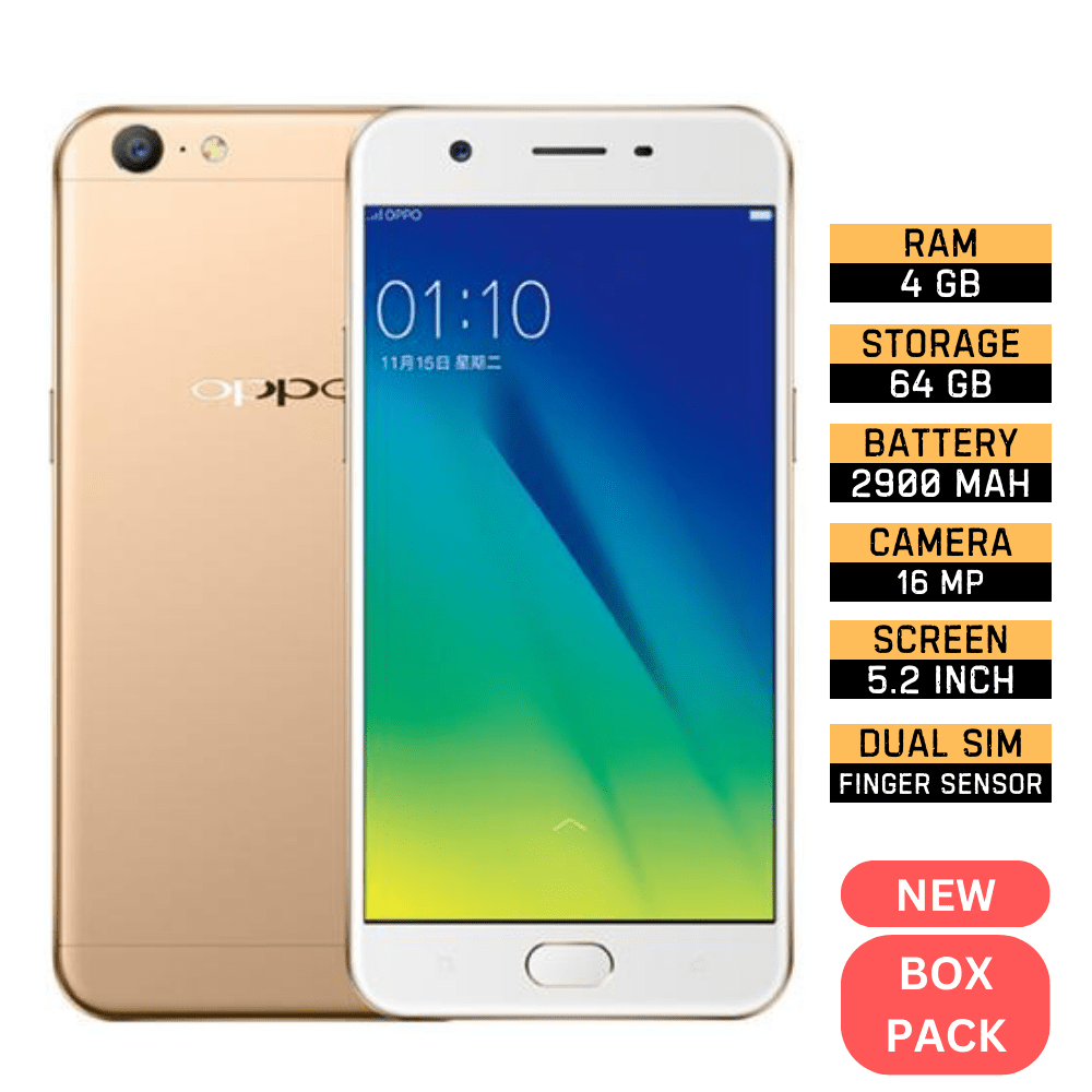 Oppo A57 (2019) Dual SIM 4GB RAM 64GB 4G LTE (PTA APPROVED) - Deals Point